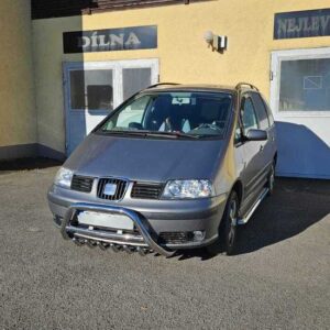 Přední ochranný nerezový rám se zuby pro Seat Alhambra (TA)