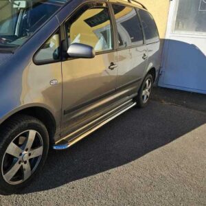 Boční ochranné nerezové celonášlapy pro Volkswagen Sharan (TA)