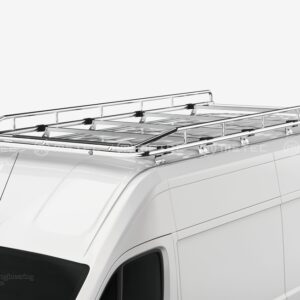 Střešní nerezová zahrádka verze L1, L2,L3,L4 pro Citroen Jumper/Fiat Ducato/Peugeot Boxer /Opel Movano/Toyota Proace Max 2024> (ME)