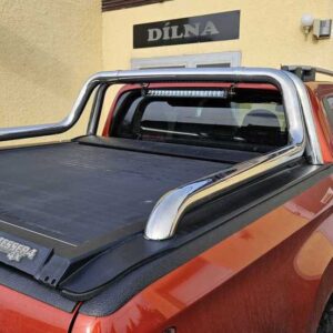 Zadní ochranný nerezový rám velký pro Mitsubishi L200 (TA)