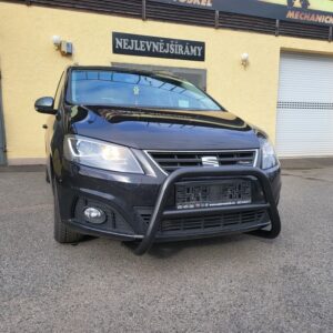 Přední ochranný nerezový rám černý pro Seat Alhambra (TA)