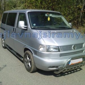 Boční ochranné nerezové nášlapy trubky s prolisy pro Volkswagen Transporter T4 (TA)