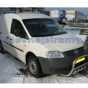 Boční nášlapy s prolisy (nerezové) pro Volkswagen Caddy
