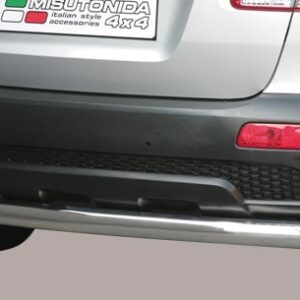 Zadní ochranný nerezový rám