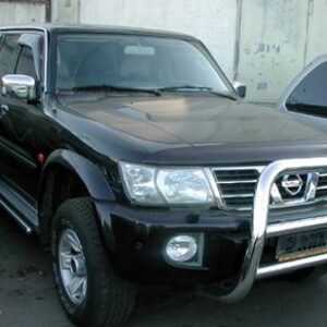 Boční ochranné nerezové nášlapy pro Nissan Patrol