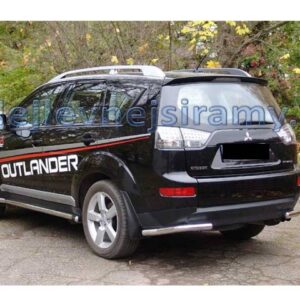 Zadní nerezové rohy pro Mitsubishi Outlander od 2007-2009