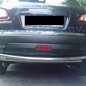 Zadní ochranný nerezový rám pro Nissan Qashqai 2010-