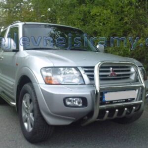 Boční ochranné nerezové celonášlapy pro Mitsubishi Pajero 2000- (TA)