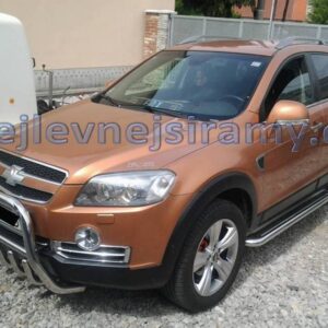 Boční ochranné nerezové celonášlapy Chevrolet Captiva