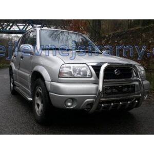 Přední ochranný nerezový rám vysoký se zuby pro Suzuki Vitara (TA)