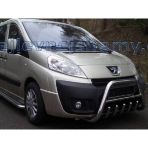 Přední ochranný nerezový rám se zuby pro Citroen Jumpy/Fiat Scudo/Peugeot Expert 2006-2015 (TA)