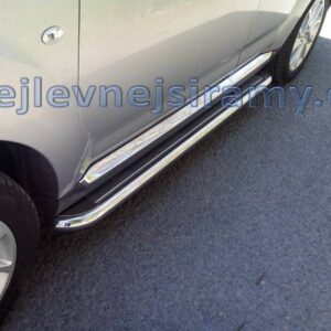Boční ochranné nerezové celonášlapy pro Mitsubishi Outlander od 2007-2009