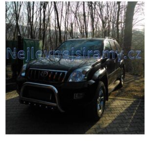 Přední ochranný nerezový rám se zuby pro Toyota Land Cruiser 120 (TA)