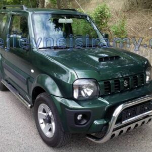 Boční ochranné nerezové nášlapy trubky s prolisy pro Suzuki Jimny (TA)