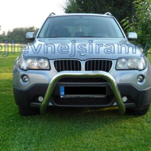 Přední ochranný nerezový rám,průměr trubky 76mm pro BMW X3 E83 (MI)