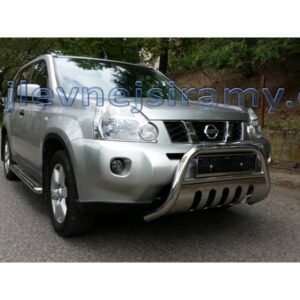 Přední ochranný nerezový rám s krycím plechem pro Nissan X-Trail od 2007 (TA)