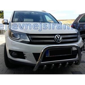 Přední ochranný nerezový rám se zuby pro Volkswagen Tiguan 2011 (TA)