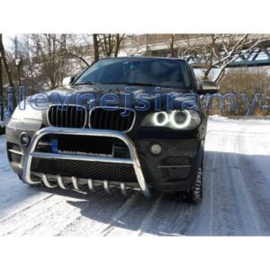 Přední ochranný nerezový rám se zuby pro BMW X5 E70 2007-2012 (TA)