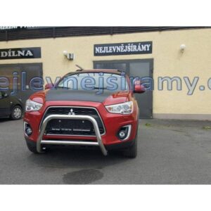 Přední ochranný dvojitý rám (nerezový) pro Mitsubishi ASX 2013 (TA)