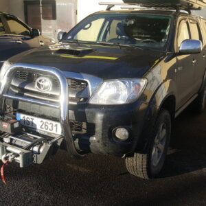 Přední ochranný nerezový rám vysoký pro naviják pro Toyota Hilux 2005> (TA)