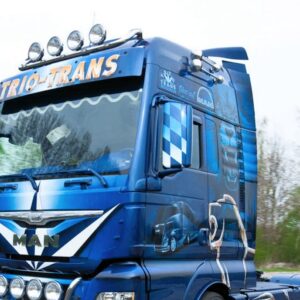 Světelná Rampa, horní, 4 + LED