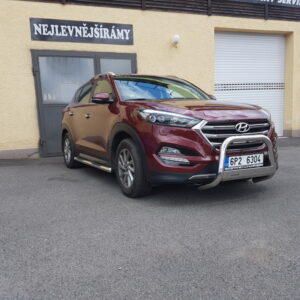 Boční ochranné nerezové nášlapy s prolisy TA pro Hyundai Tucson 2015
