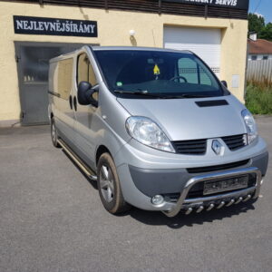 Přední ochranný nerezový rám se zuby pro Opel Vivaro/Renault Trafic/Nissan Primastar (TA)