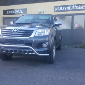 Přední ochranný nerezový rám tyč se zuby pro Toyota Hilux 2005> (ST)