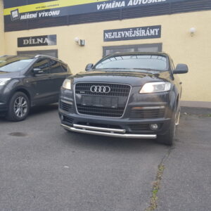 Přední ochranný nerezový rám dvojitá tyč pro Audi Q7 (TA)