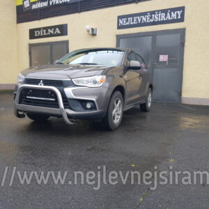 Přední ochranný nerezový rám bez textu pro Mitsubishi ASX 2013 (MI)