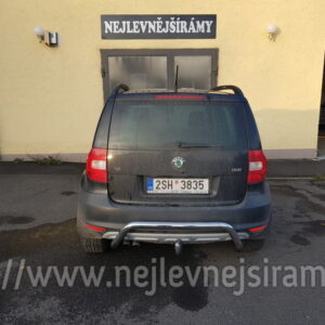 Zadní ochranný nerezový rám pro Skoda Yeti (TA)