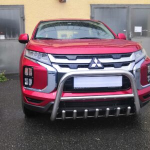 Přední ochranný nerezový rám se zuby pro Mitsubishi ASX 2019 (TA)