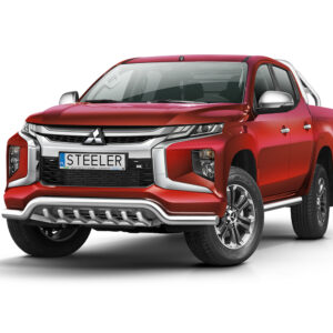 Přední ochranný nerezový rám tyč se zuby pro Mitsubishi L200 (ST)