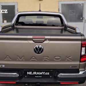 Hliníková roleta na korbu s velkým nerezovým rámem pro Volkswagen Amarok 2023>Ford Ranger 2023> (TA)