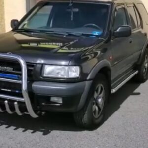 Opel Frontera boční ochranné nerezové celonášlapy