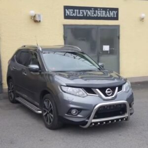 Nissan X-Trail III 2013- přední nerezový rám se zuby