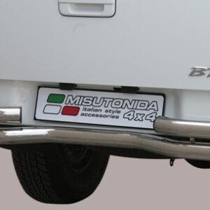 Zadní ochranný nerezový rám