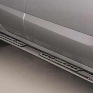 Boční ochranné oválné nerezové nášlapy s hliníkovými prolisy Renault Koleos