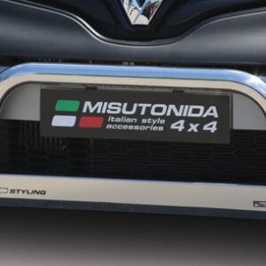 Přední nerezový rám bez textu pro Renault Kangoo 2008 - 2013 (MI)