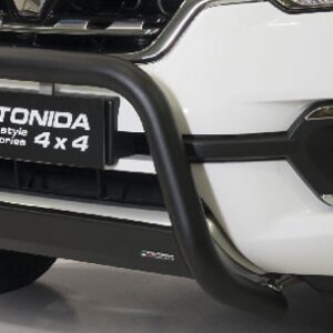 Přední ochranný nerezový rám pro Renault Alaskan černý