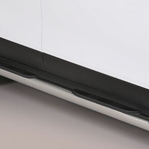 Opel Mokka boční ochranné nerezové nášlapy s plastovými prolisy - tyč