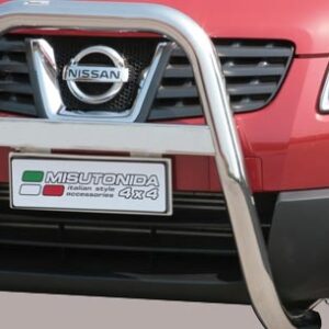 Přední ochranný nerezový rám pro Nissan Qashqai 2007-