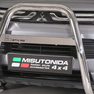 Přední ochranný nerezový rám