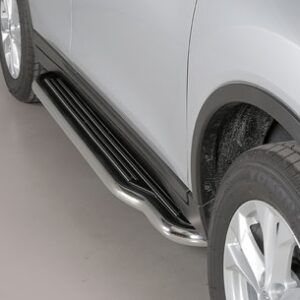 Boční ochranné nerezové celonášlapy Nissan X-Trail od 2007