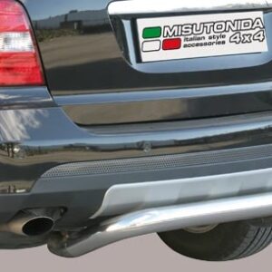 Zadní ochranný nerezový rám