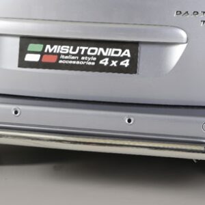 Zadní ochranný nerezový rám