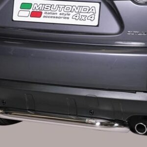 Zadní ochranný nerezový rám