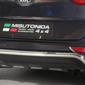 Zadní ochranný nerezový rám