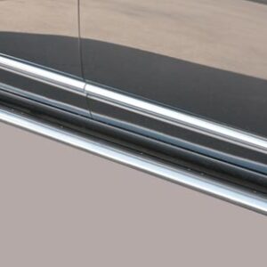 Boční ochranný nerezový rám - oválný