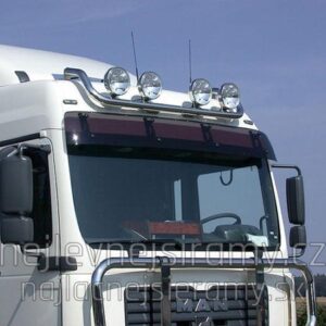 Nerezový rám na střechu 2x 2 světla pro MAN TGA (ME)